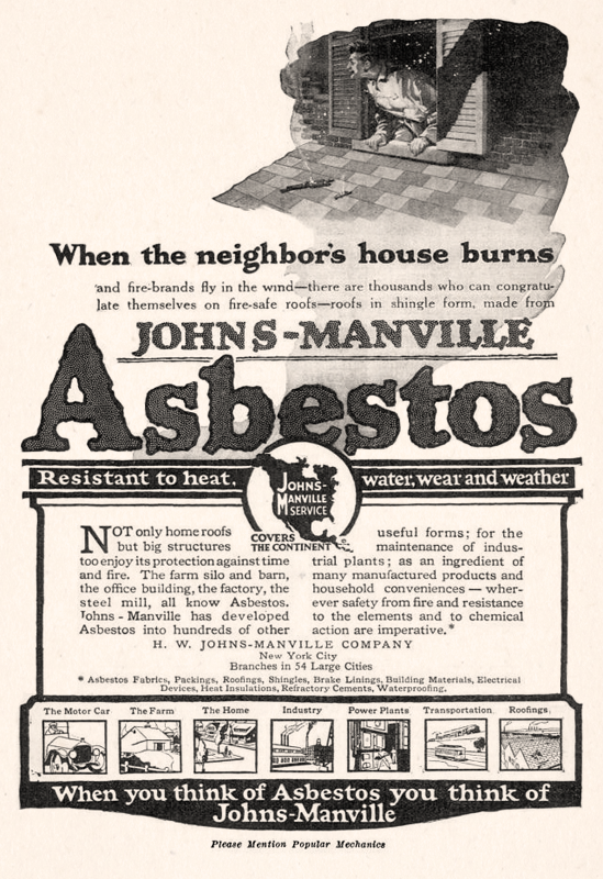 Past Asbestos Litigation Timeline