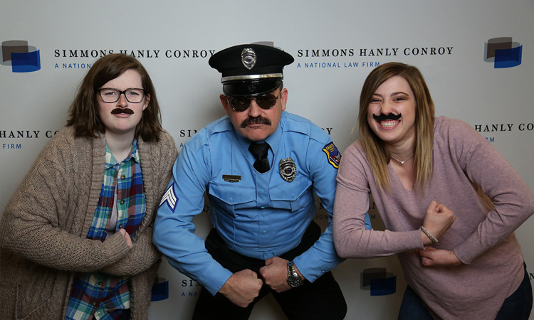 Simmons Hanly Conroy Supports MustacheMarch4PD