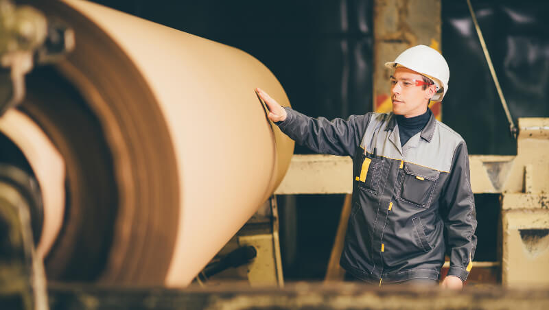 Asbestos in Paper Mill Equipment & Materials background image