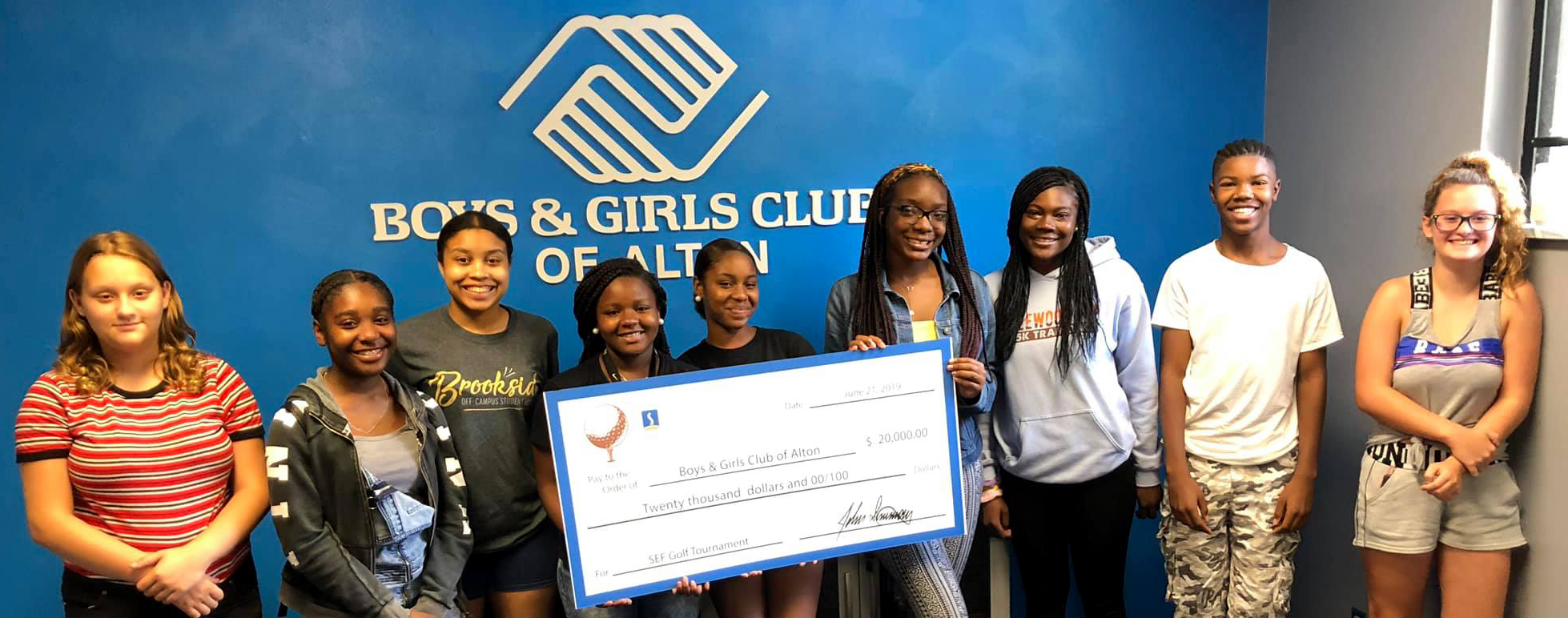 SHC donation to Boys and Girls Club