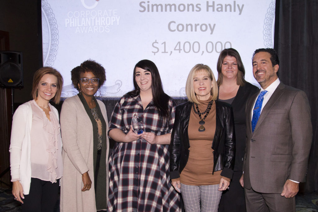 Simmons Hanly Conroy Named Most Philanthropic Midsize