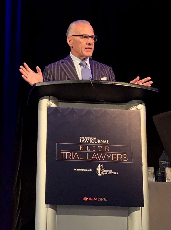 Paul Hanly honored at Elite Trial Lawyers 2020