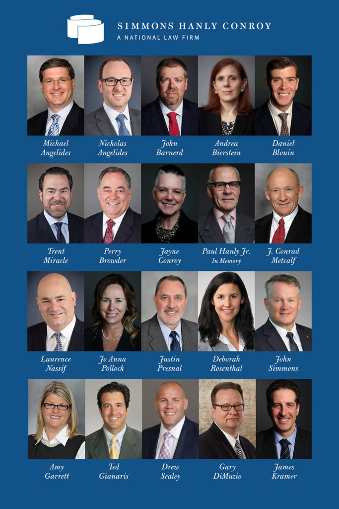 20 Simmons Hanly Conroy Attorneys Named 2022 Best Lawyers®