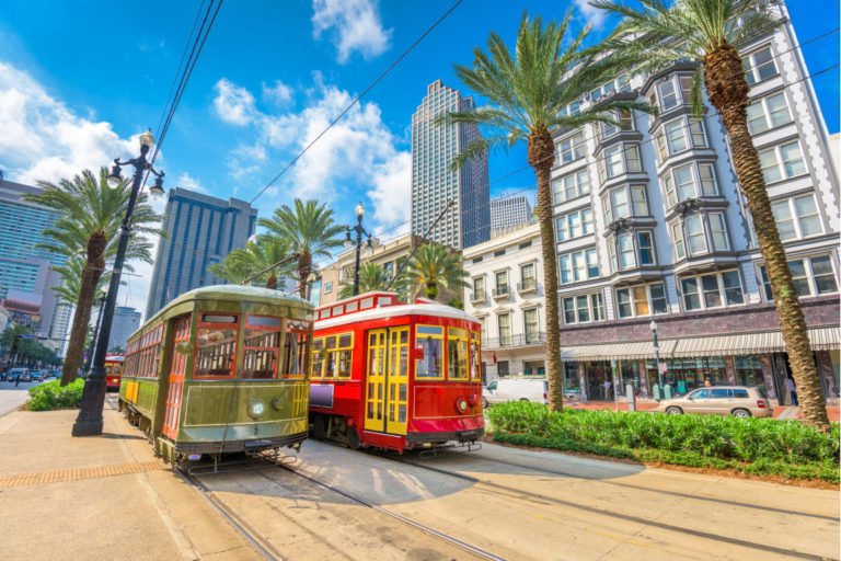 New Orleans trolley