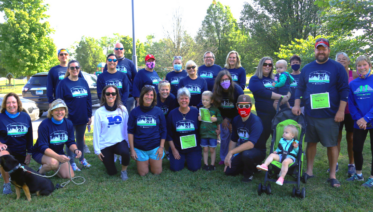 George Dreith's Miles for Meso team