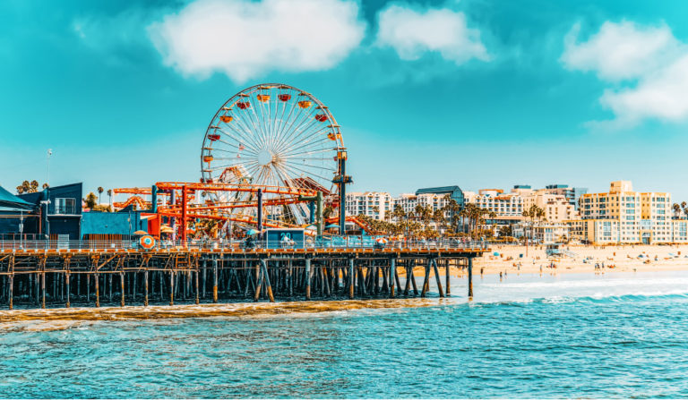 Santa Monica Pier in LA