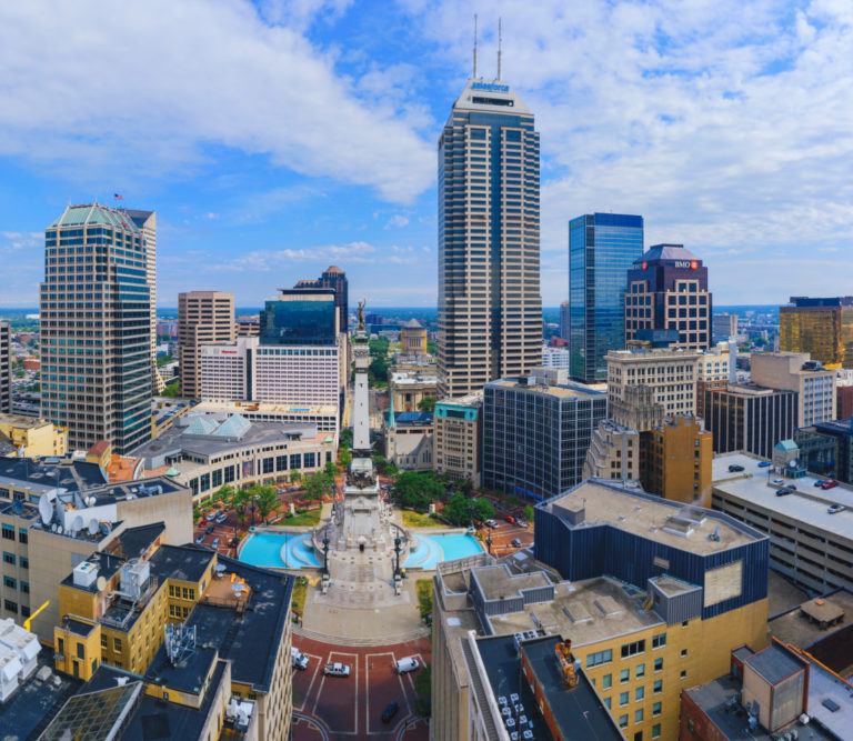 Skyline of Indianapolis