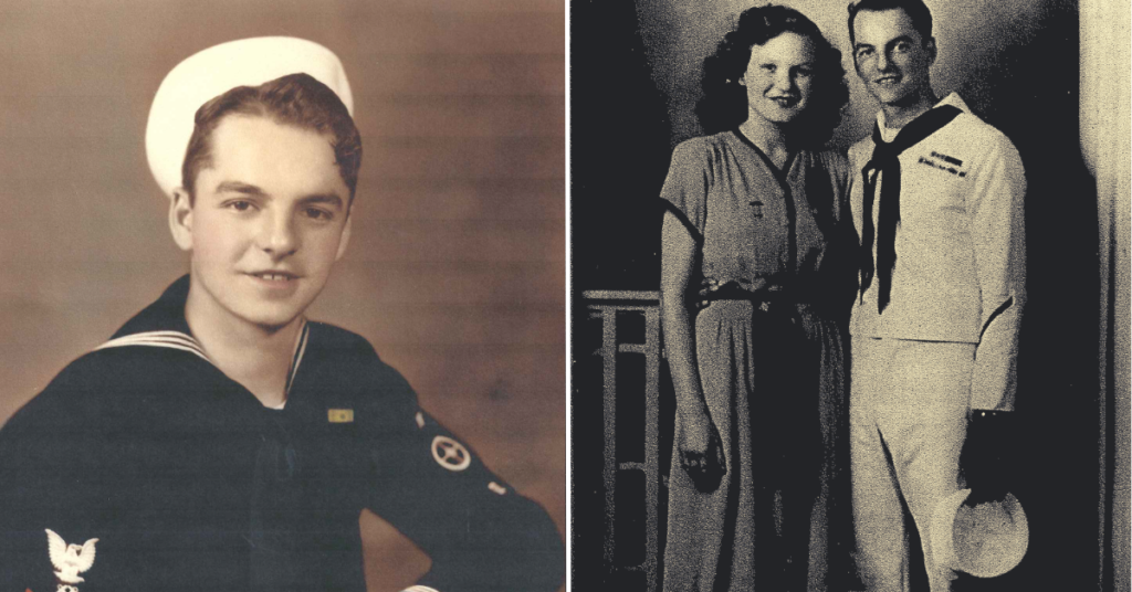 Old photos of mesothelioma warrior Frank Curre