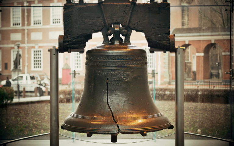 Liberty bell in Pennsylvania