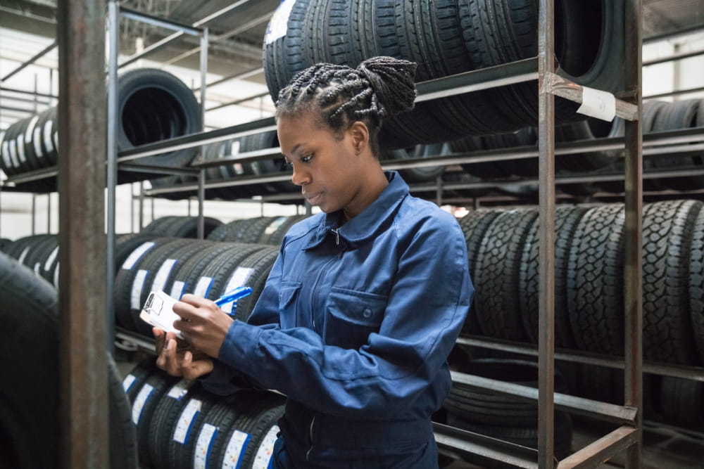 At-Risk Occupations in the Tire Manufacturing Industry background image