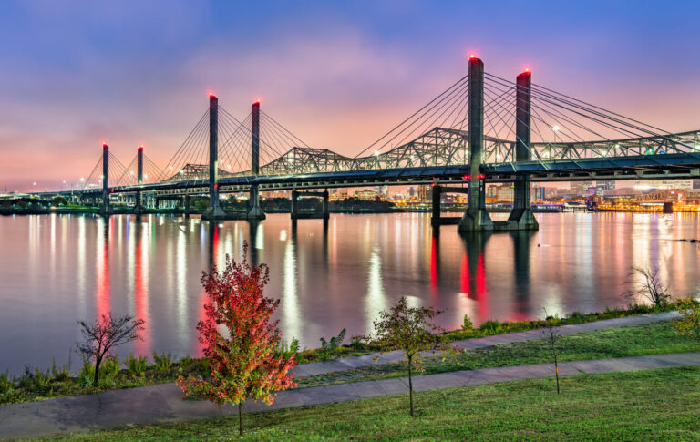 A bridge in Louisville, KY