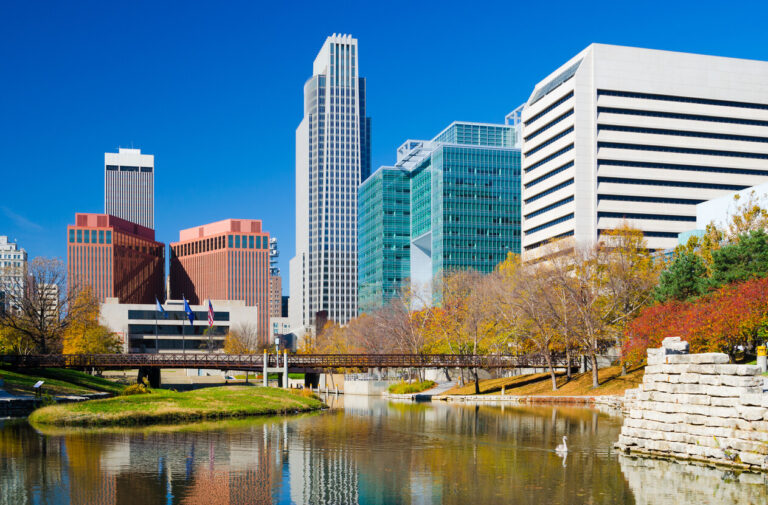 Bridge in Omaha, Nebraska