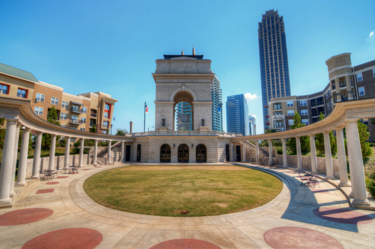 A monument in Atlanta, GA