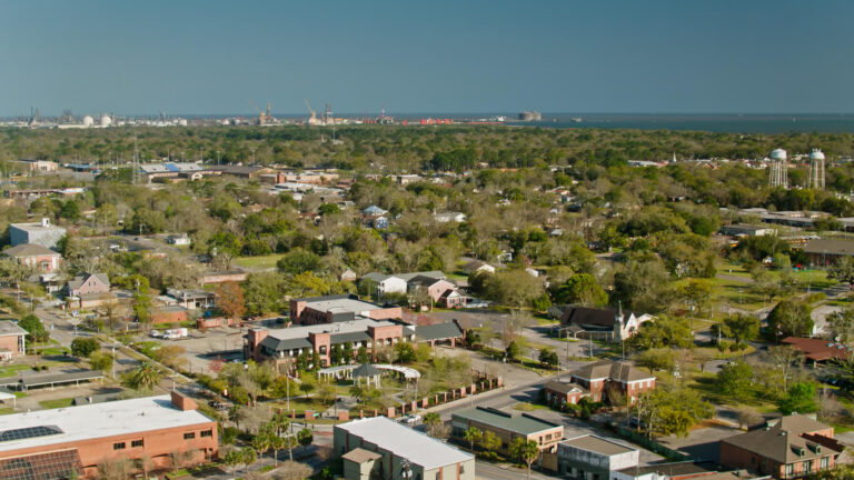 Residential Area of Pascagoula, MS