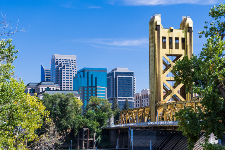 The city of Sacramento, CA