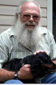 Howard with his dog
