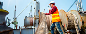 Shipyard worker