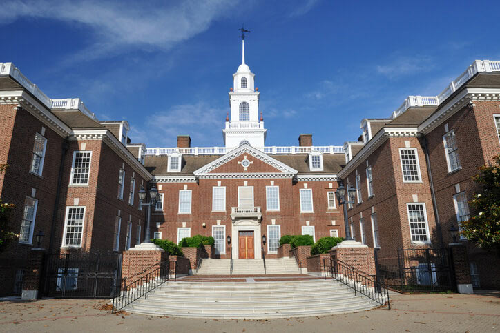 Delaware Legislative Hall in Dover