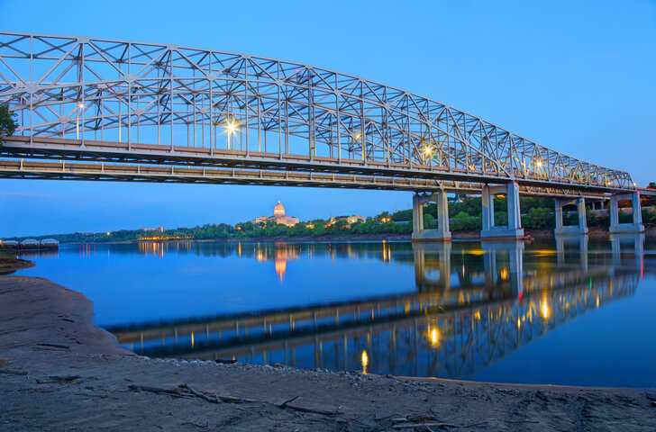 Bridge in Jefferson City, MO
