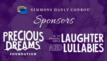 Simmons Hanly Conroy sponsored Precious Dreams Foundation's annual gala in October 2025
