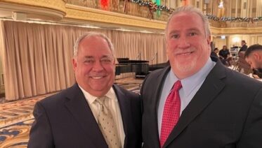 Perry Browder and Michael Bergmann, executive director of PILI