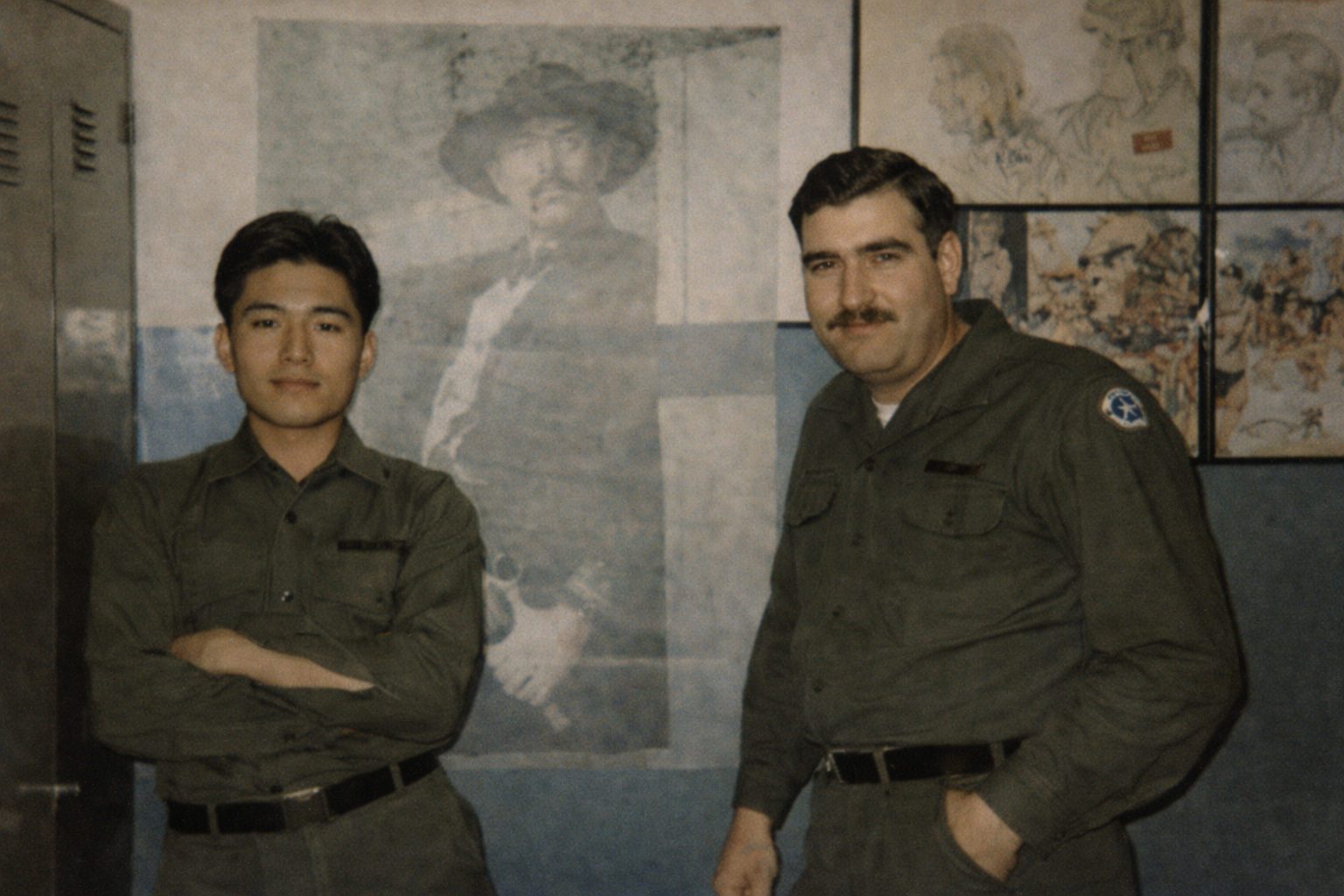 Serving His Country with Pride background image