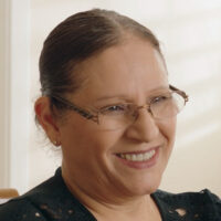 Lupe, wife of a mesothelioma warrior and firm client