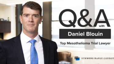 Daniel Blouin, mesothelioma trial attorney