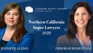 Simmons Hanly Conroy 2026 Northern California Super Lawyers