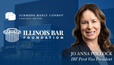 Jo Anna Pollock has been elected First Vice President of the Illinois Bar Foundation (2026)