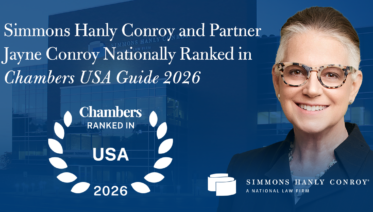 Named Partner Jayne Conroy Nationally Ranked in Chambers USA Guide 2026