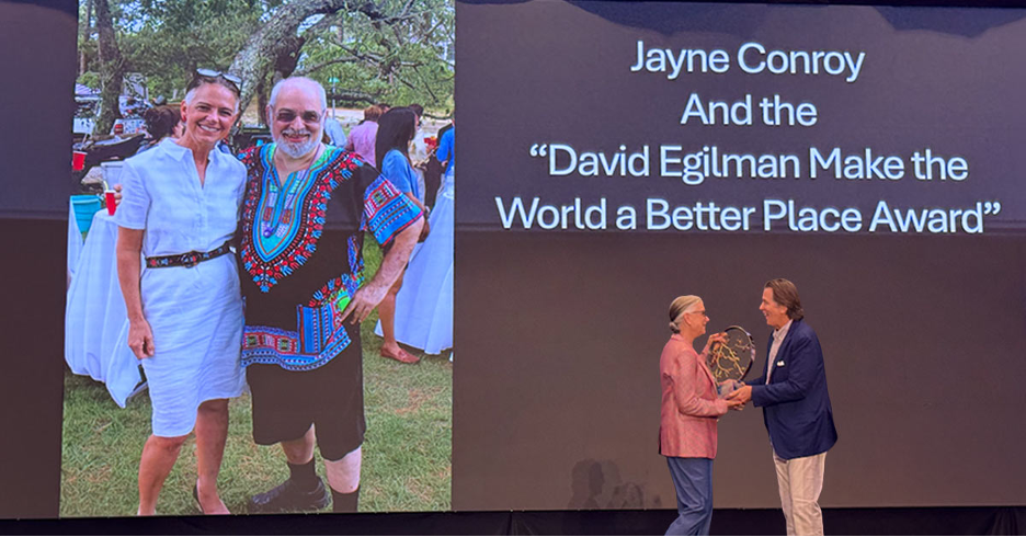 Jayne Conroy Honored with 2026 "David Egilman Make the World a Better Place Award"