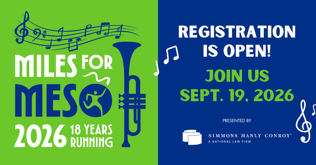 18th Annual Miles for Meso Registration Is Open