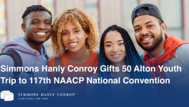 Simmons Hanly Conroy Helps Send 50 Alton Youth Leaders to NAACP National Conference in Chicago