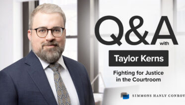 Mesothelioma trial attorney Taylor Kerns fights to hold asbestos companies accountable in court