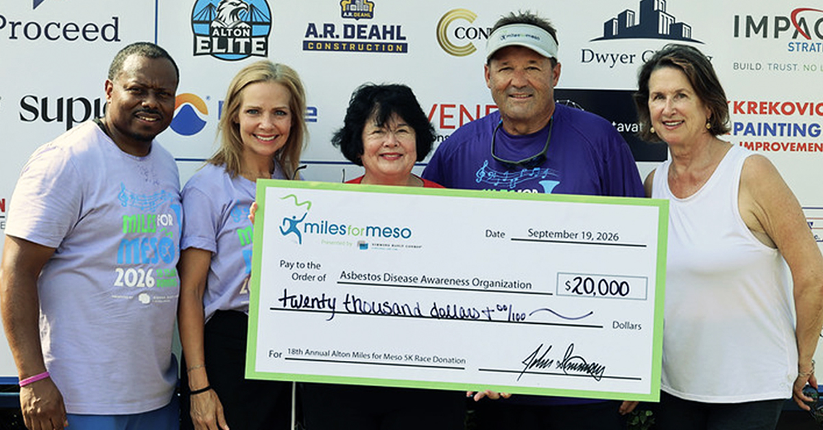 Miles for Meso 2026 raised $20,000